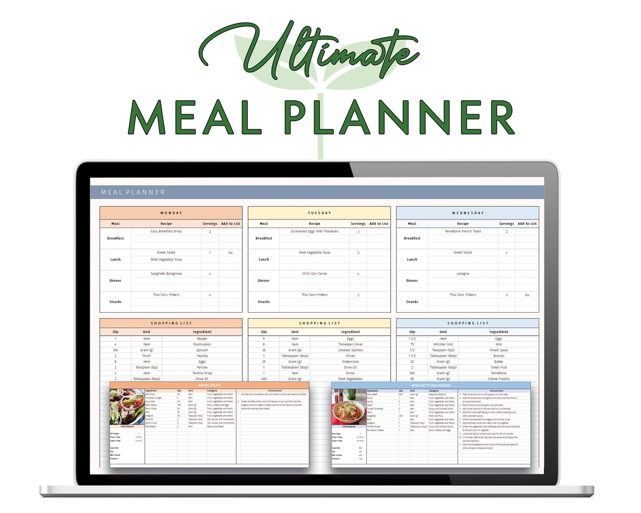 Menu Planner Template Excel menu-planner-template-excel