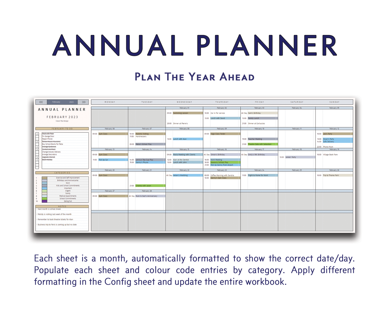 Annual Planner