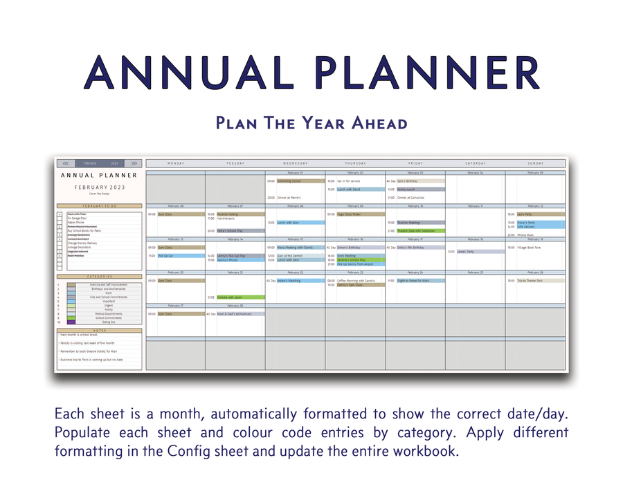 Annual Planner