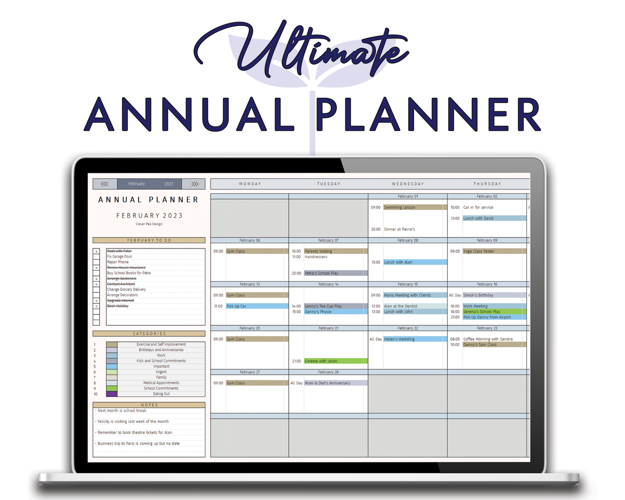 Annual Planner