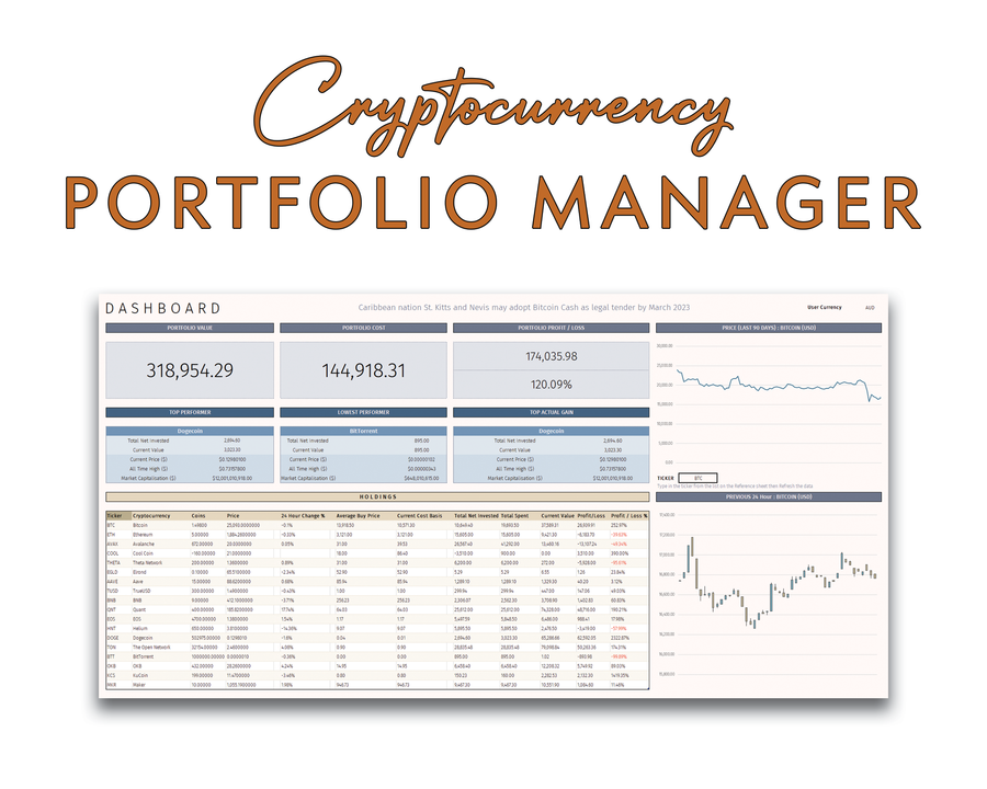 Cryptocurrency Portfolio Manager