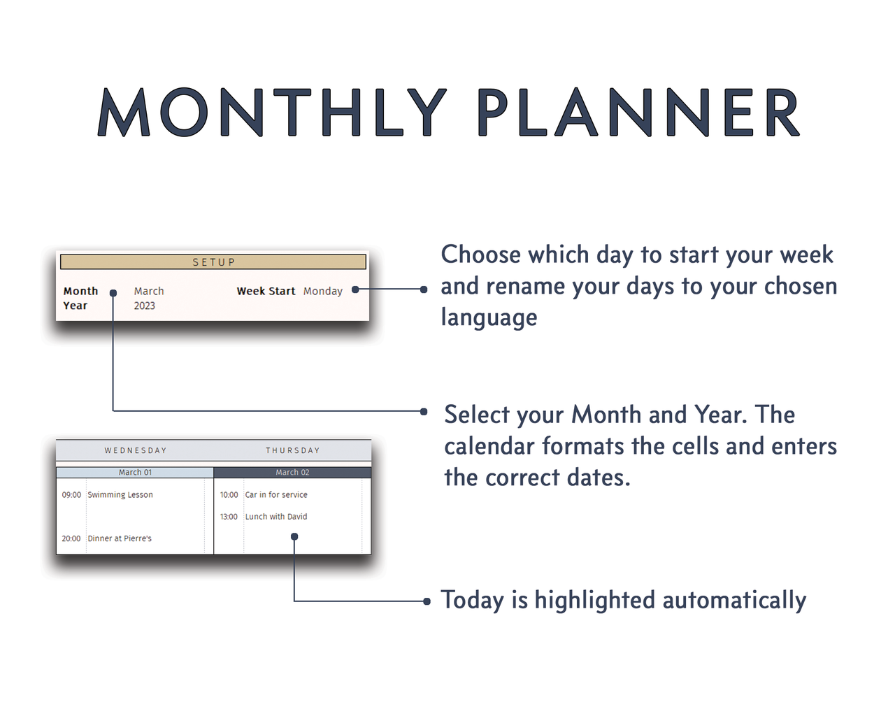 Monthly Planner