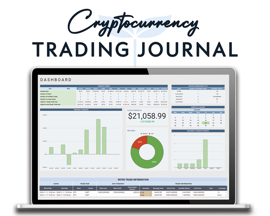 Cryptocurrency Trading Journal