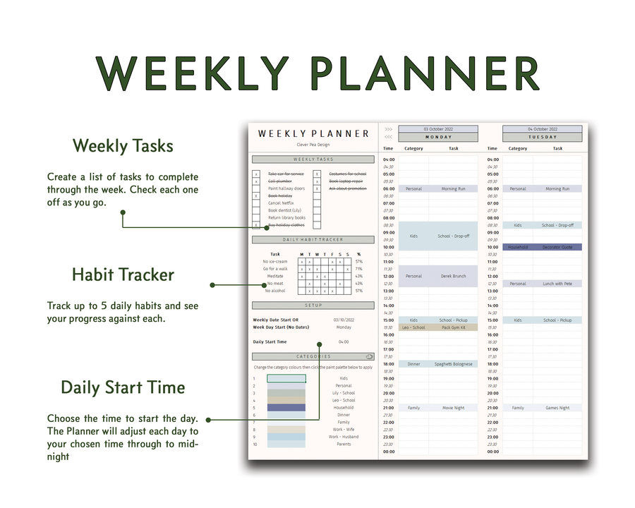 Weekly Planner